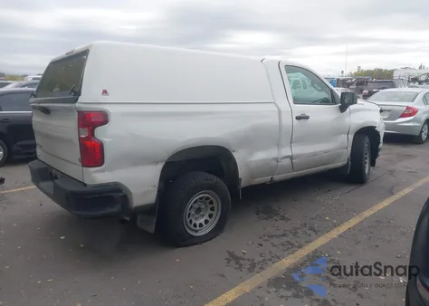 2023 Chevrolet Silverado 1500 2Wd Standard Bed Wt из США, поврежденный, VIN 3GCNAAEK8PG365227